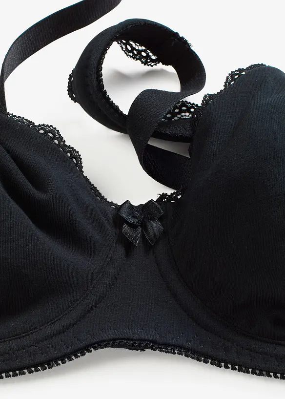 Minimizer T-Shirt-BH mit Bügel mit Bio-Baumwolle (2er Pack)